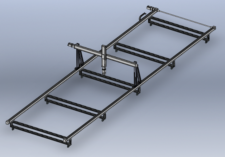 非标多轴龙门滑台FBL80FSL120XY-L