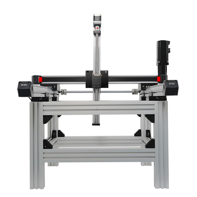 FPB50XYZ-三轴直角坐标非标带架子